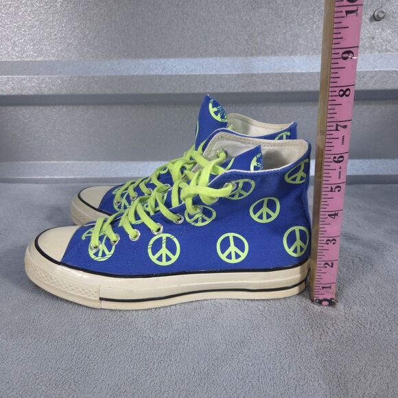 Converse Men's Chuck 70 Hi Multicolor Scatter Dye Shoes Canvas Sneakers Trainers - Picture 4 of 12